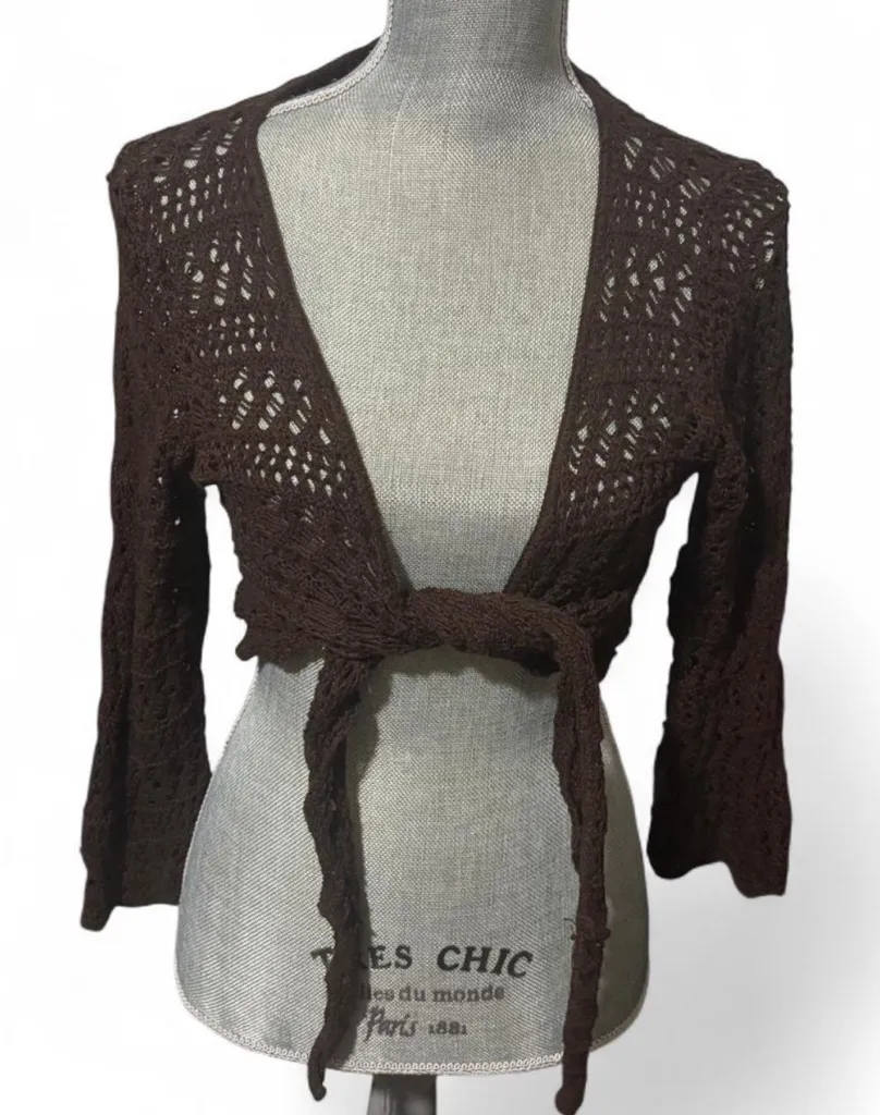 Knit top Brown Size M