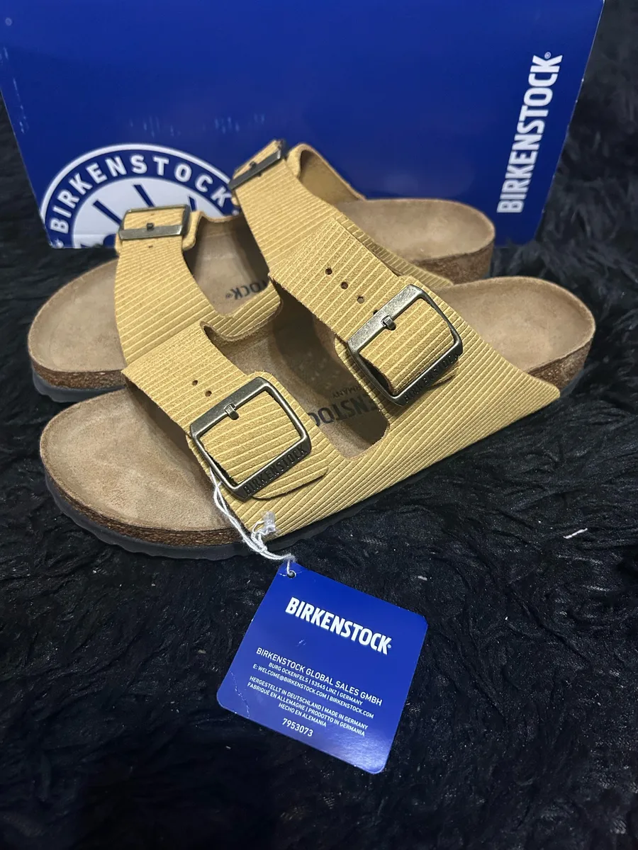 BIRKENSTOCK Arizona corduroy gladiator sandals slippers shoes women’s eur 39 new