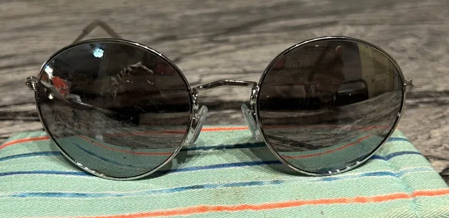 Silver Sunglasses Modern Design