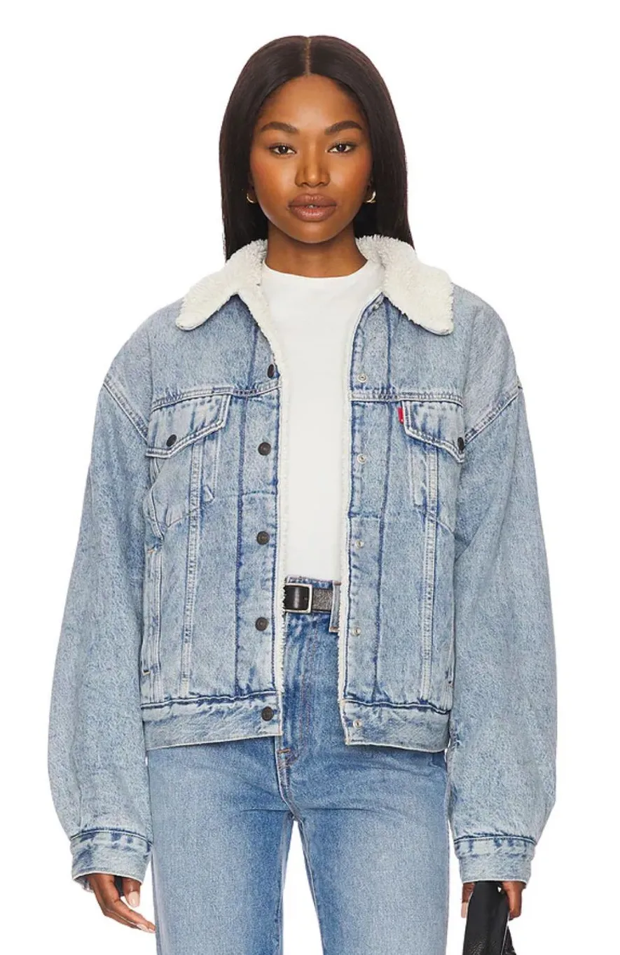 Levi's 90’s Sherpa Denim oversized Jacket