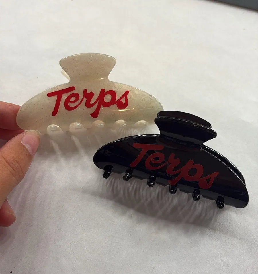 Customized college claw clips! Multiple
