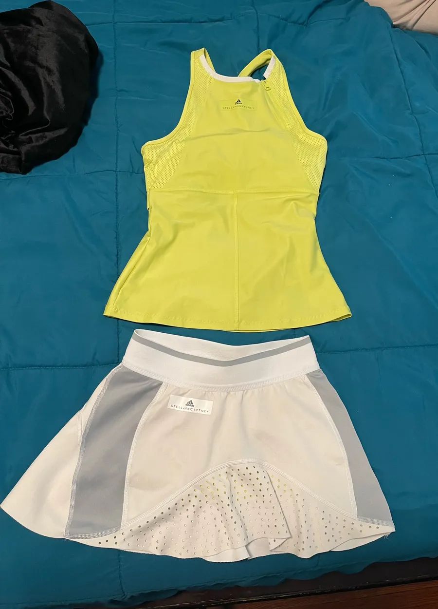 Womens adidas Stella McCartney barricade outfit XS