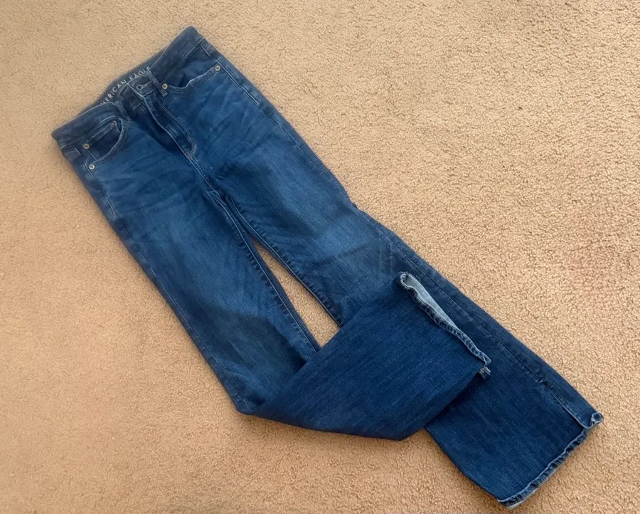 American Eagle Super High-Rise Flare Jeans