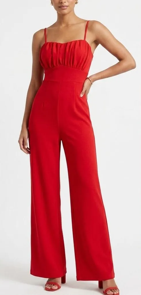 Francesca's Collections Scarlet Wide