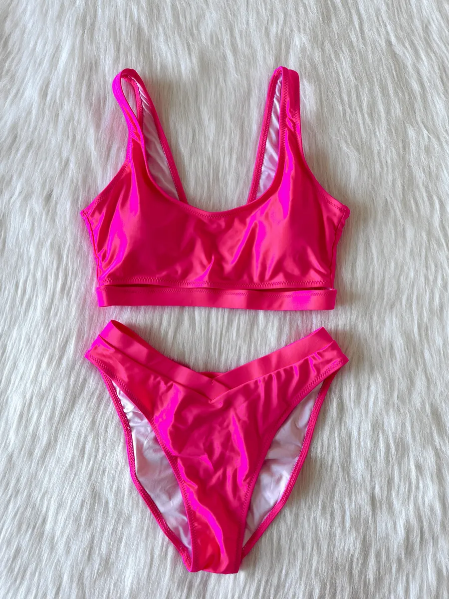 NWOT Pink Bikini Set