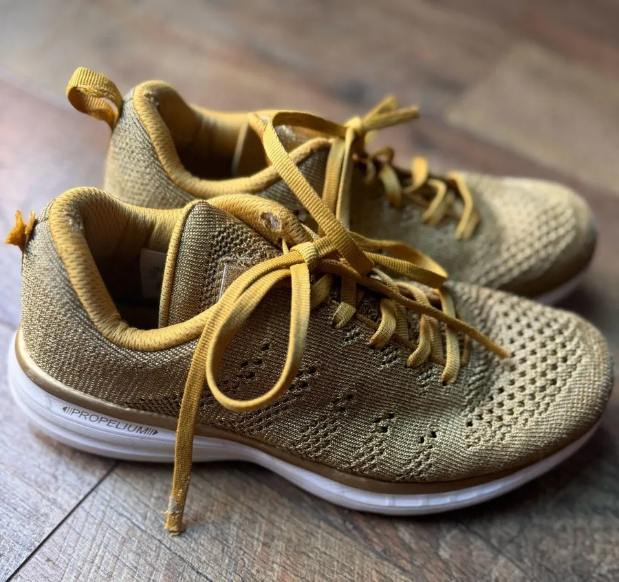 APL Gold TechLoom Pro Metallic Sneakers