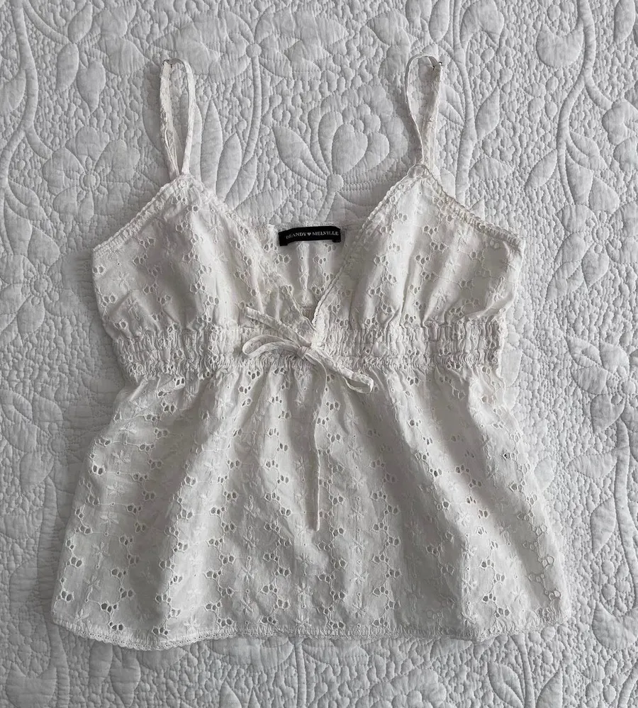 SOLD OUT Edith Eyelet Tank