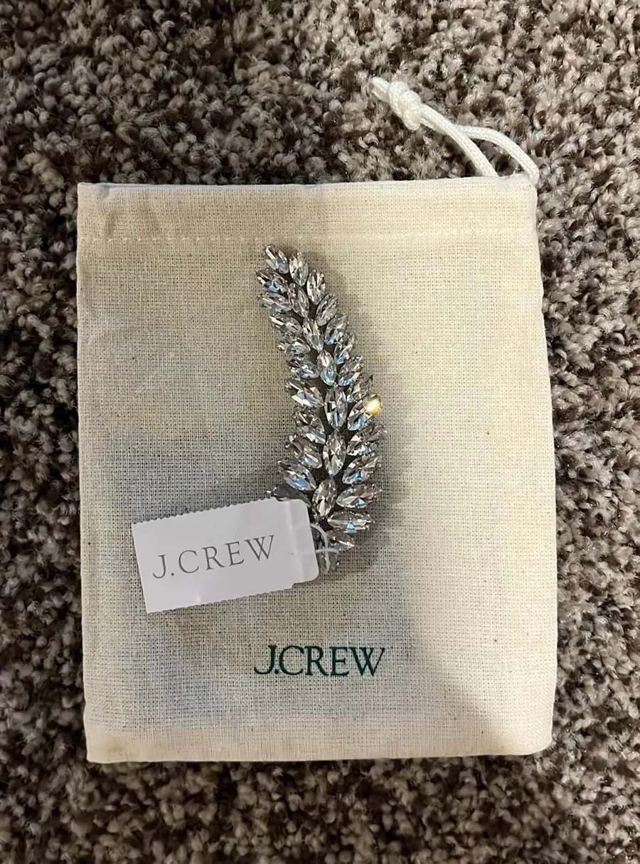 J.Crew Women’s Feather Brooch