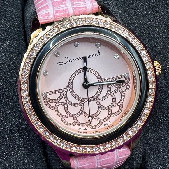 JEANNERET Pink Watch