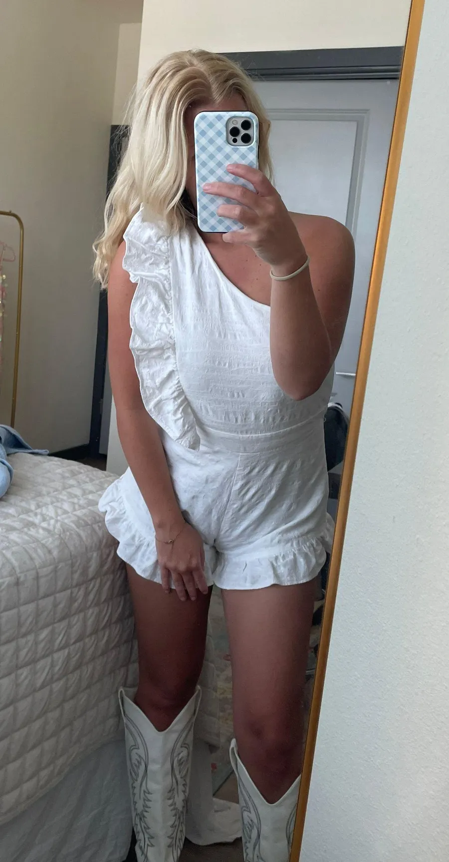 White Romper