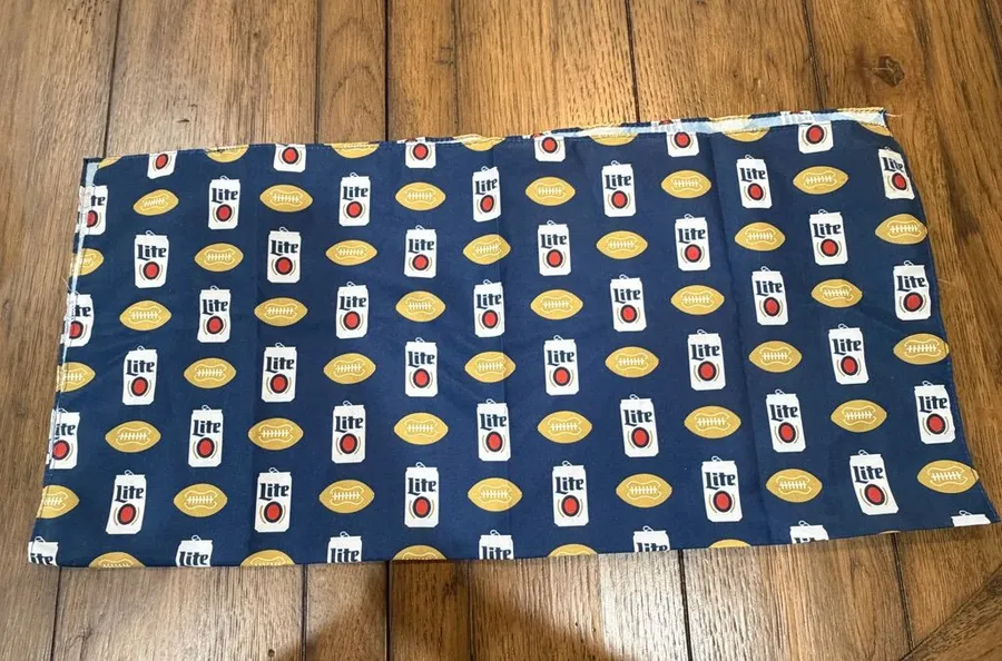 Miller Lite Navy Logo Bandana Blue