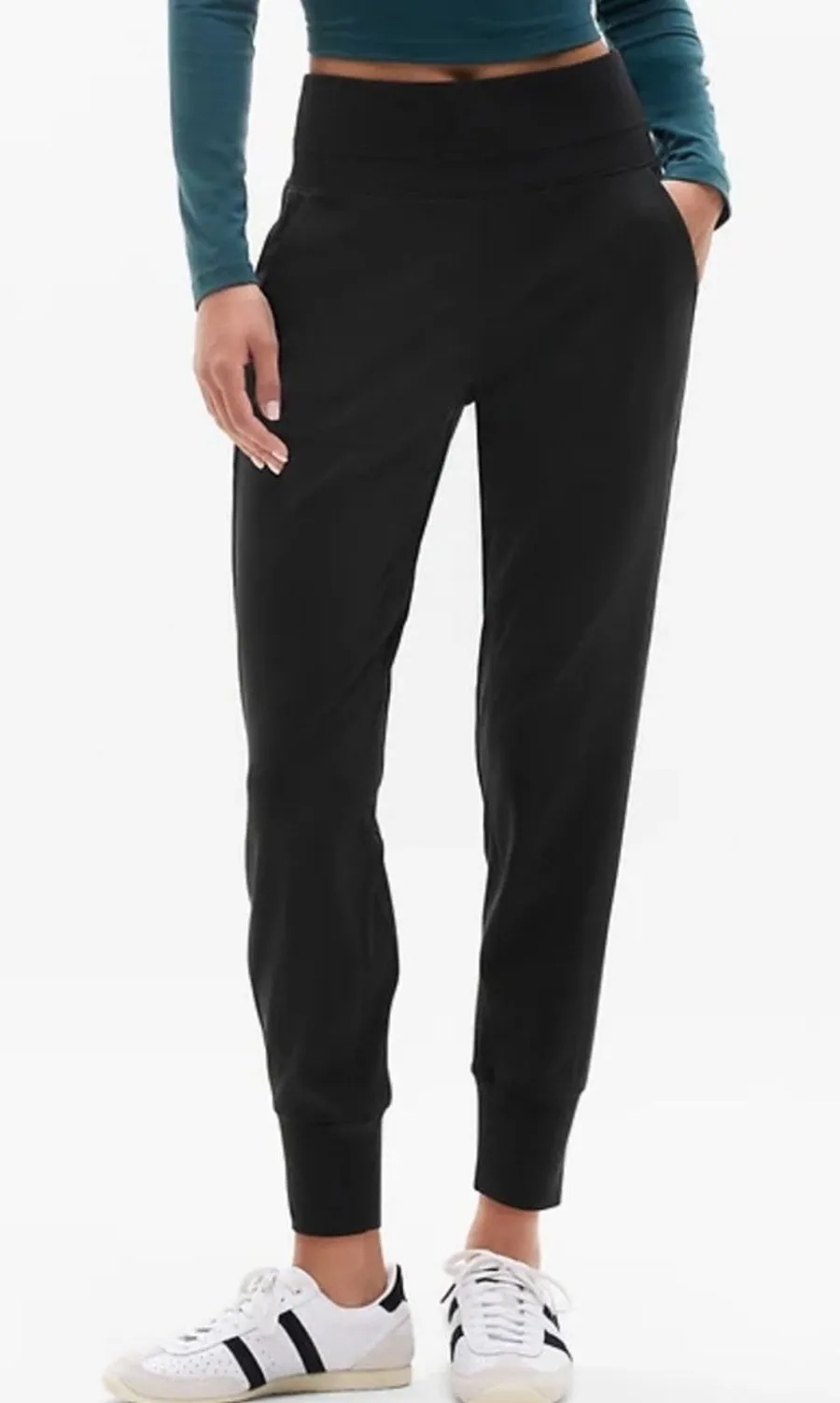 Athleta Venice High Rise Jogger black sz S