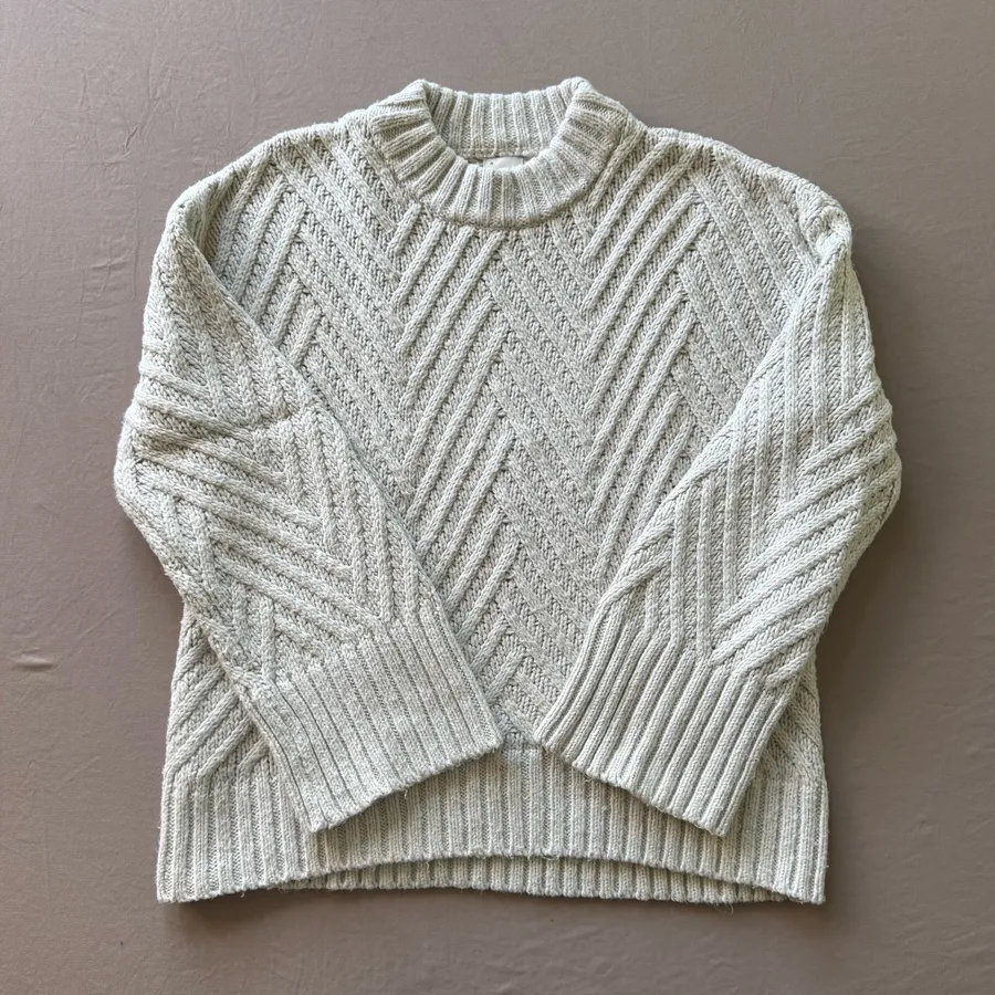 A New Day Chunky Chevron Knit Sweater