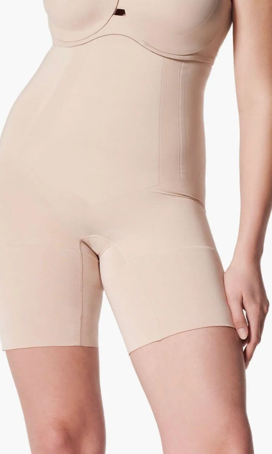 Spanx Sculpt OnCore High Waist Mid Thigh Shorts