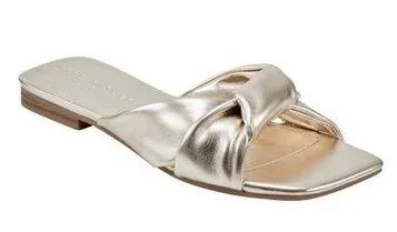 Marc Fisher Ltd Mayson Knot Sandal in Gold 710