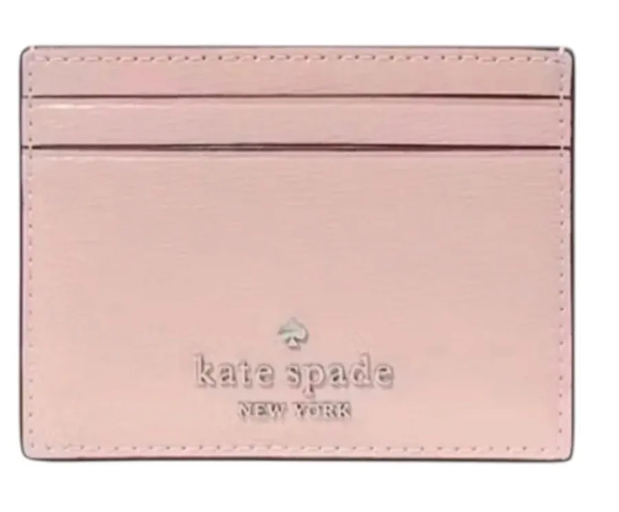 Kate Spade New York Madison Small Slim Card Holder Tutu Pink MSRP: $89 NWT