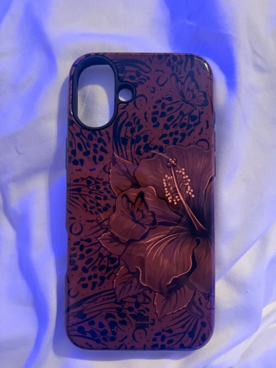 Brown iphone 16 plus magsafe phone case