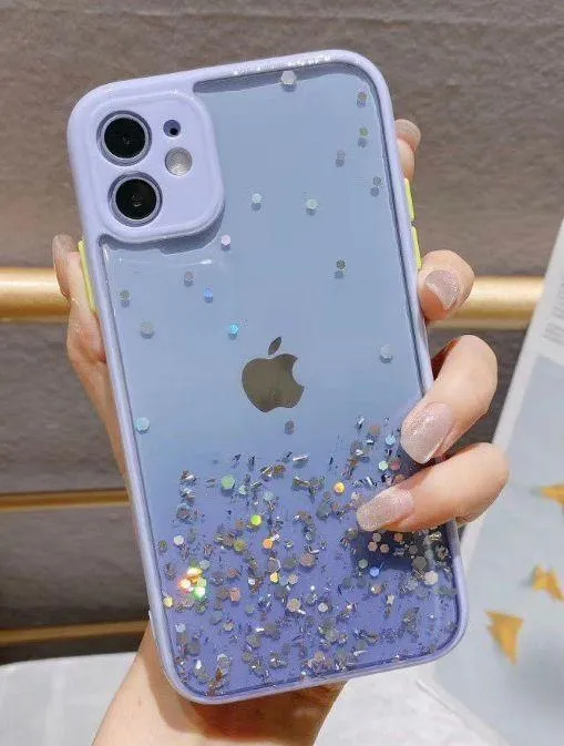 IPhone 11 Pro Clear glitter Case