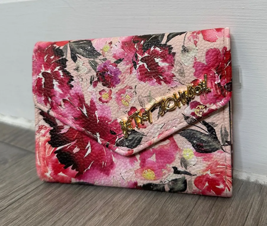Betsey Johnson Floral Wallet Pink Girly Wallet