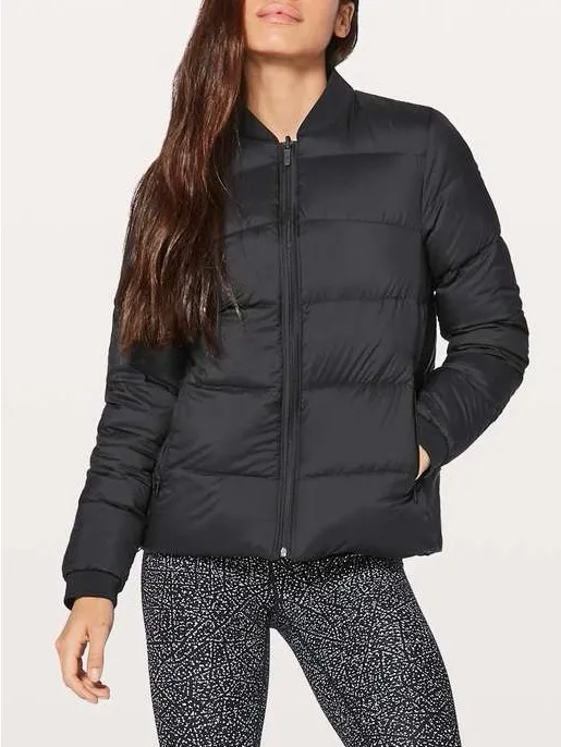 Lululemon Weightless Wunder Jacket Black Size 4
