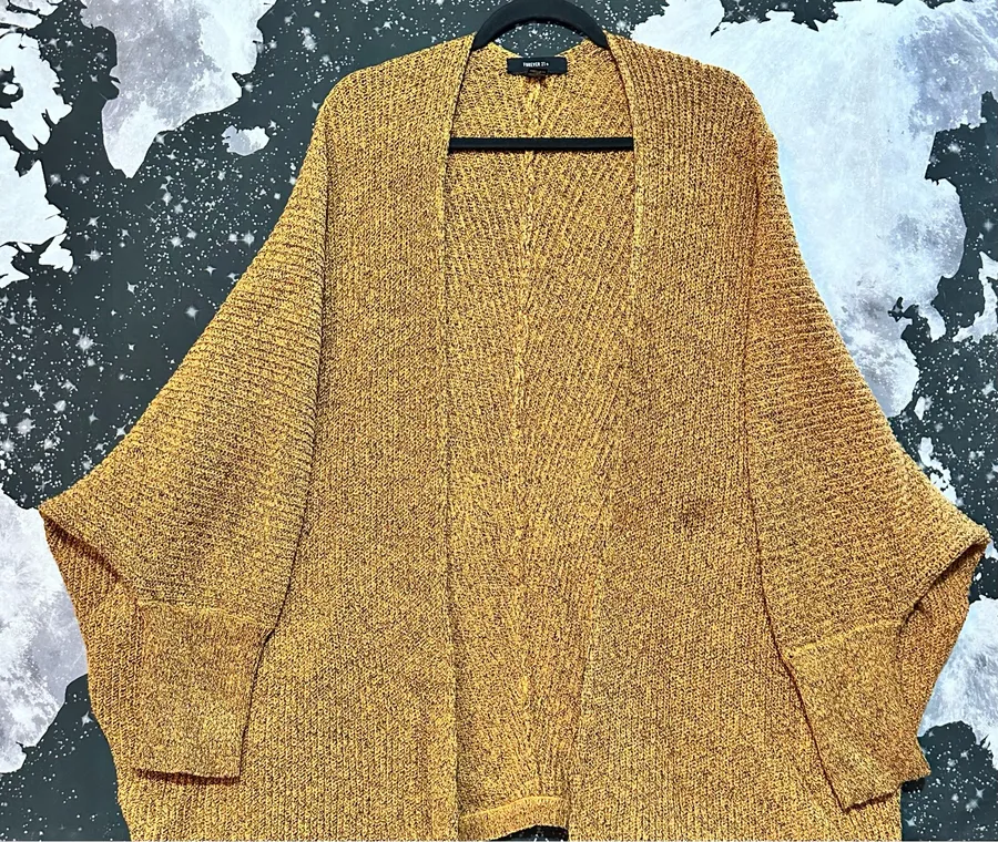 Foreve 21 Women’s Open Cardigan Sweater