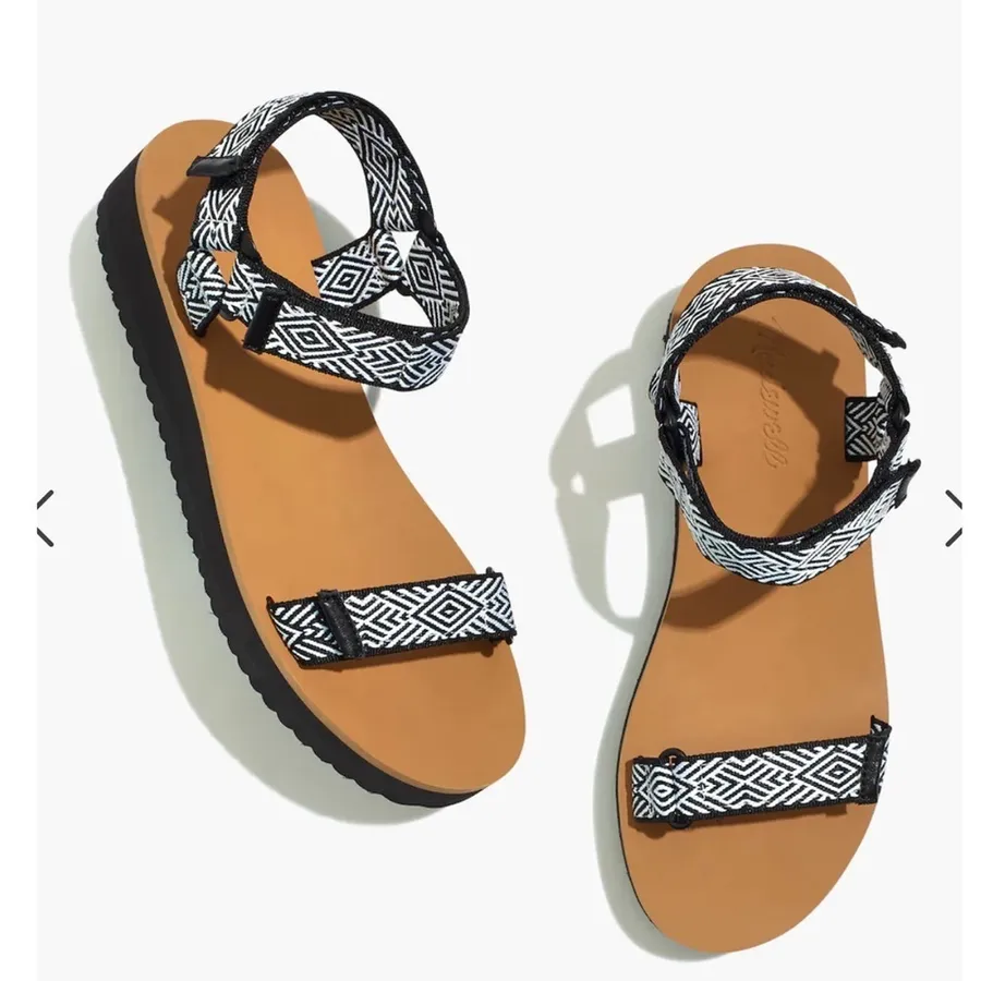 Madewell The Resourced Maggie Sandal Flatform Gorpcore Size 8 Summer