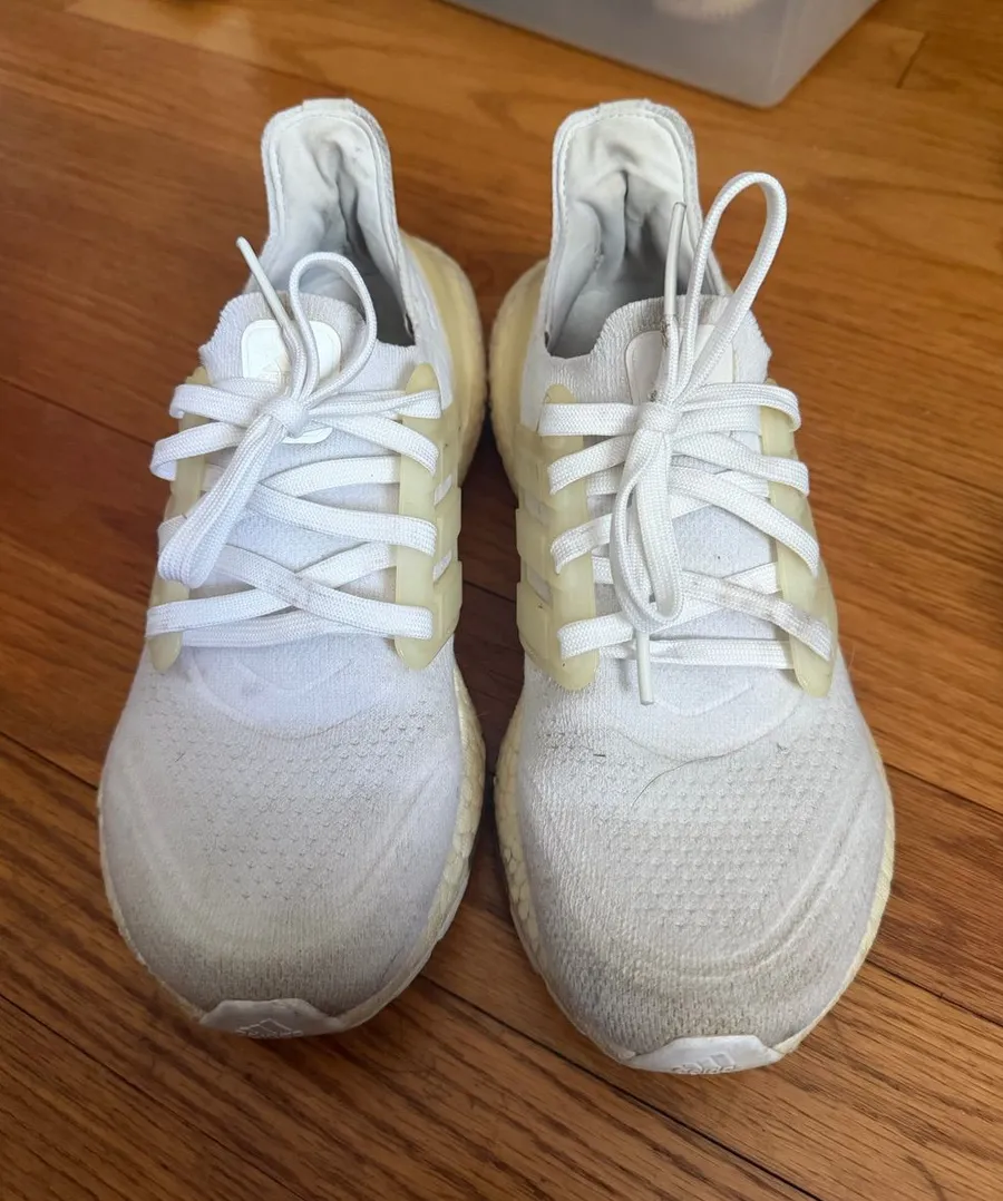 adidas ultra boost 2022 White Athletic Running Shoes