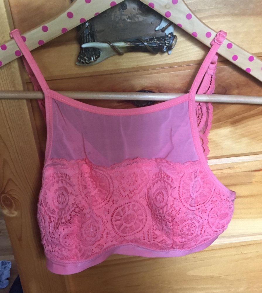 hot pink bralette top