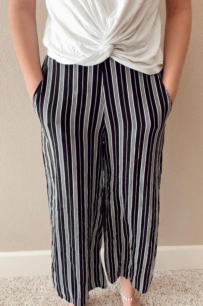 hollister wide leg pants