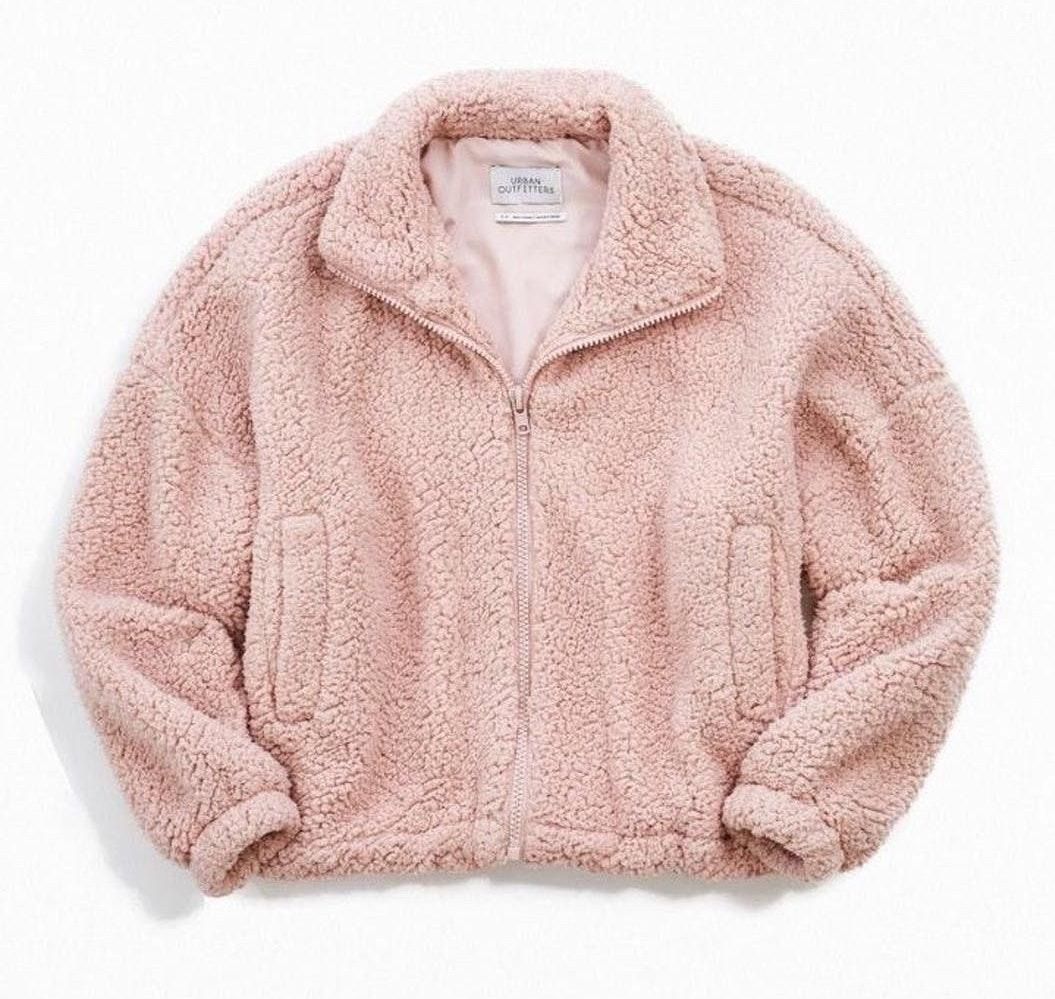 Urban Outfitters Willow Fuzzy Drawstring Teddy Jacket Www Macj Com Br