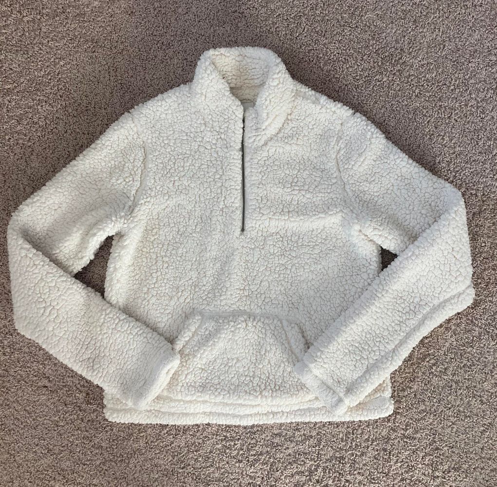 sherpa pullover hollister