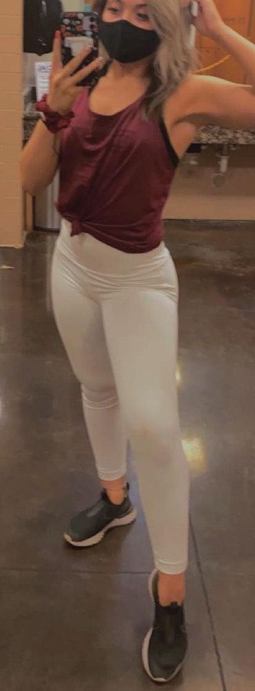 lululemon white align leggings