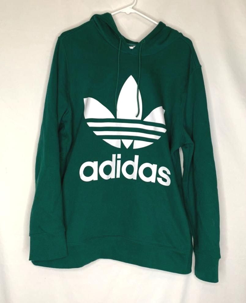 forest green adidas hoodie