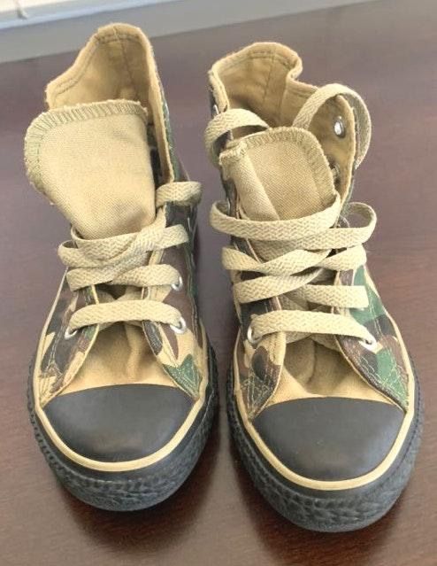 camouflage high top converse
