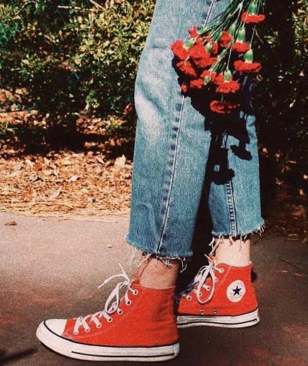 red high top converse