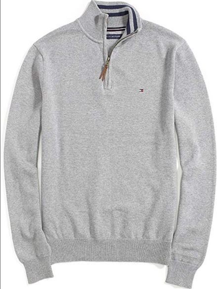 half zip tommy