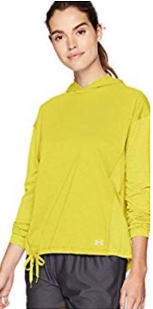 bright yellow long sleeve top