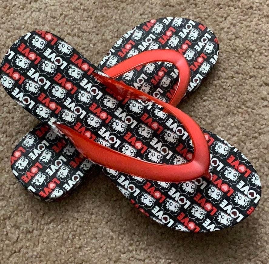 betty boop flip flops