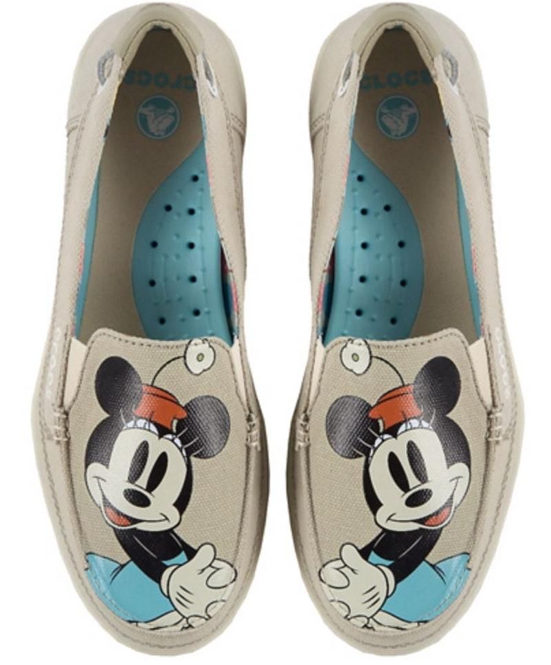 disney canvas crocs