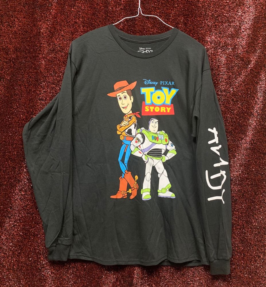 Disney Toy Story Buzz And Woody Tee Size L Curtsy