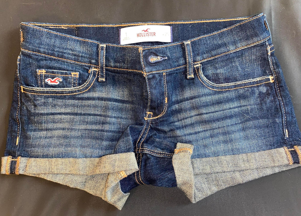 hollister denim shorts for women