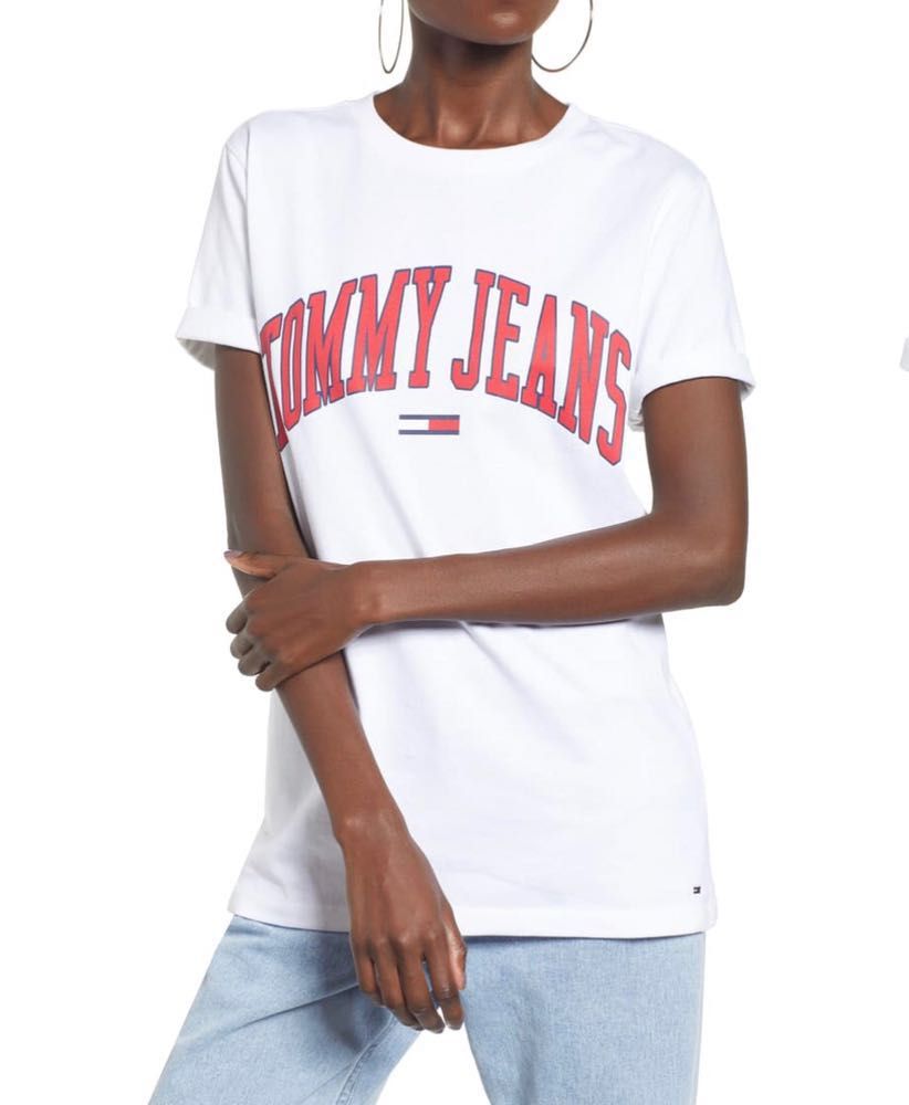 tommy jeans white shirt