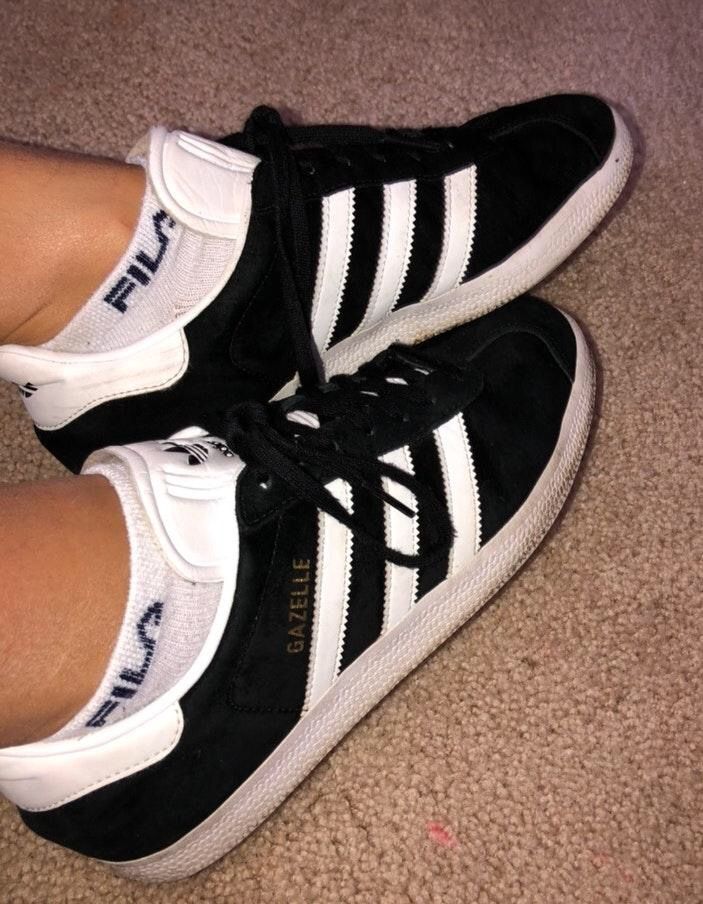 black gazelle shoes