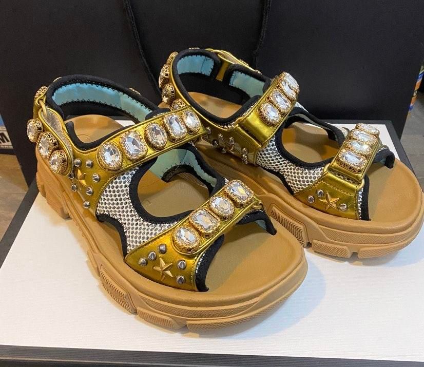 gucci jewel sandals