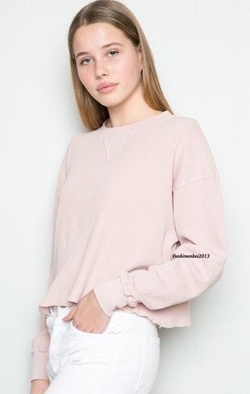 pink thermal top