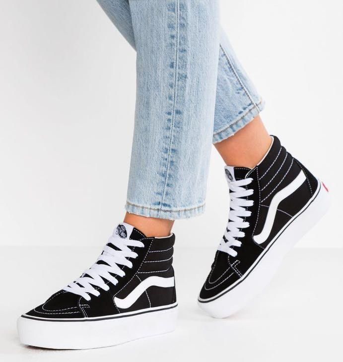 vans old skool high top platform