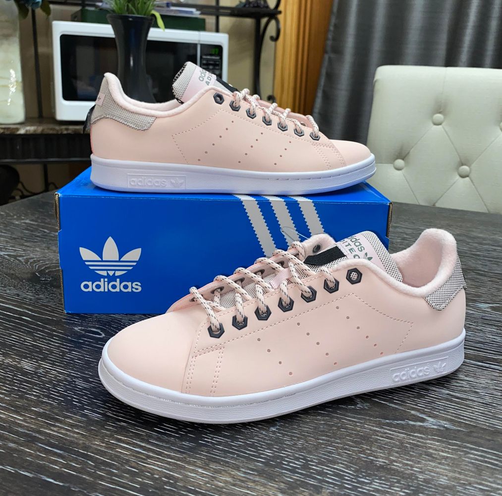 adidas stan smith halo pink