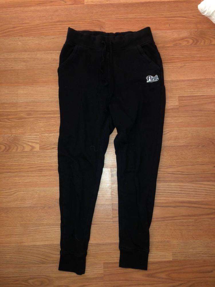 pink black joggers