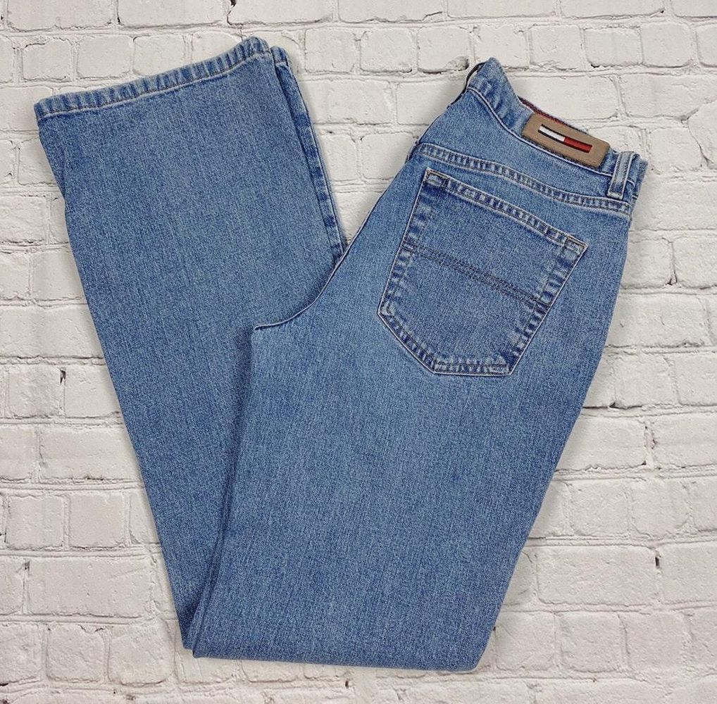 tommy hilfiger mom jeans vintage
