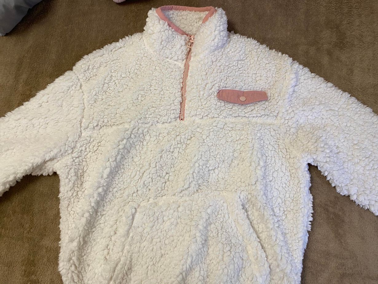 aeropostale fuzzy jacket